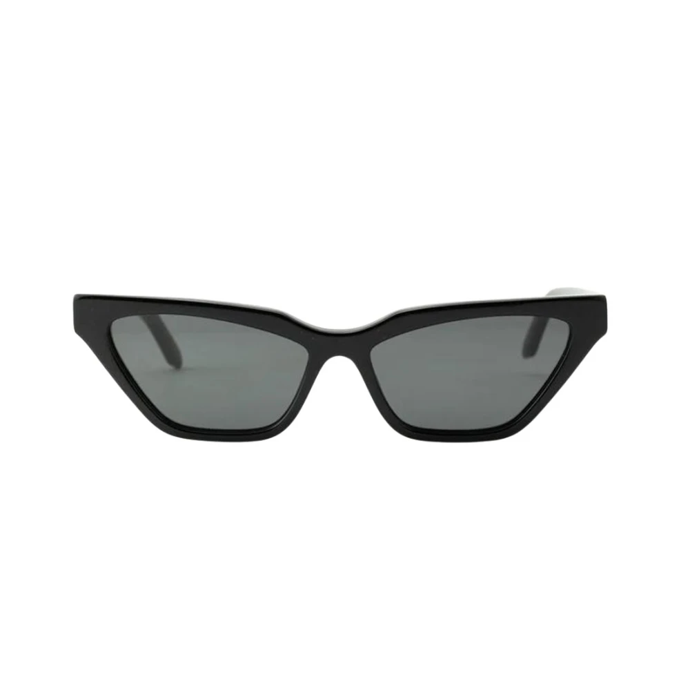 Off White Square Sunglasses - Black/Dark Grey - Image 3