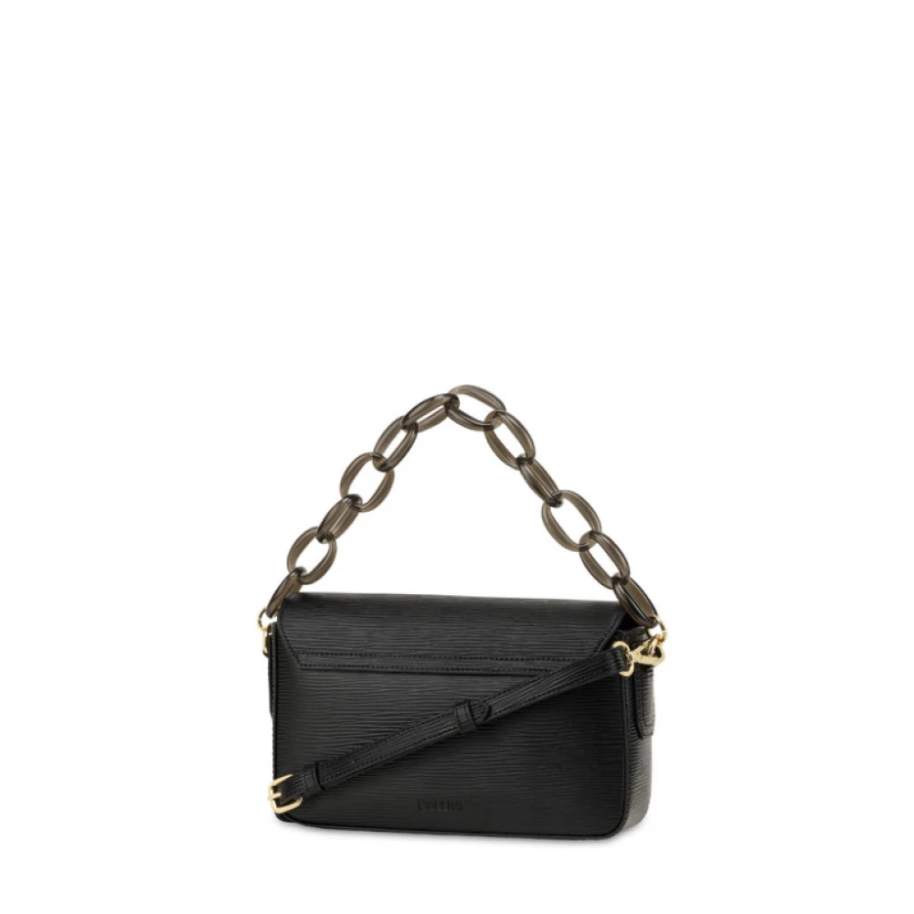 Pollini Maxi Ketting Snoepzak Black Dames