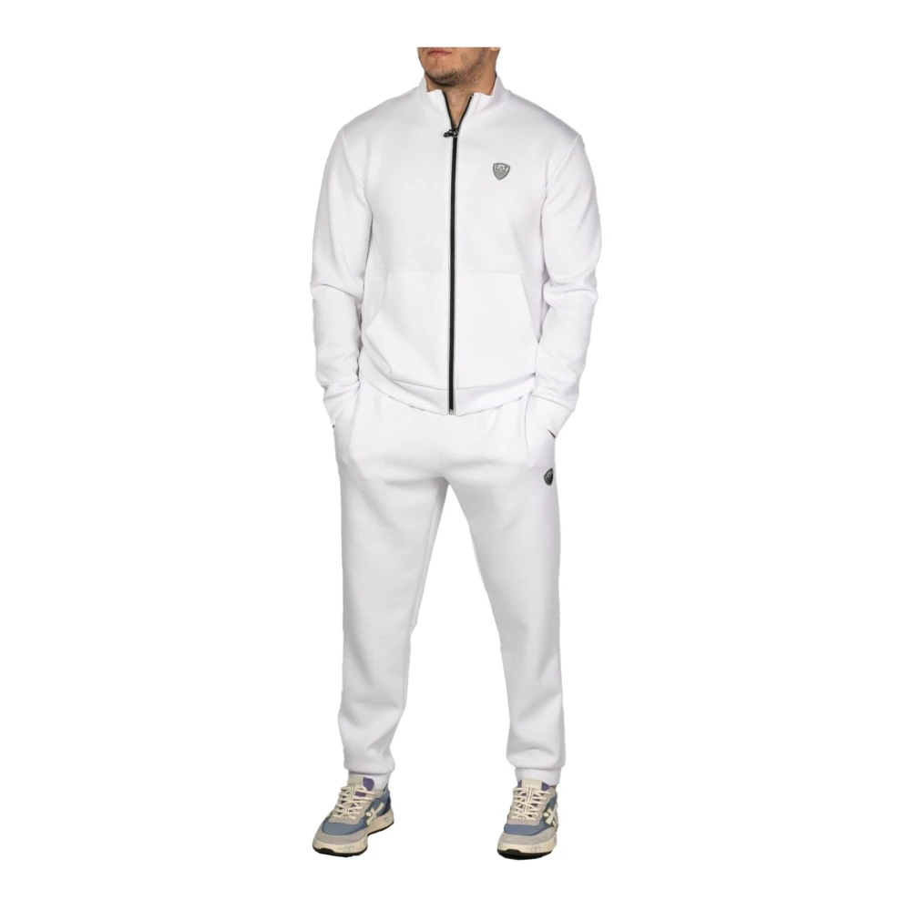 Emporio Armani Ea7 Uomo Bianco Sport, L, New,