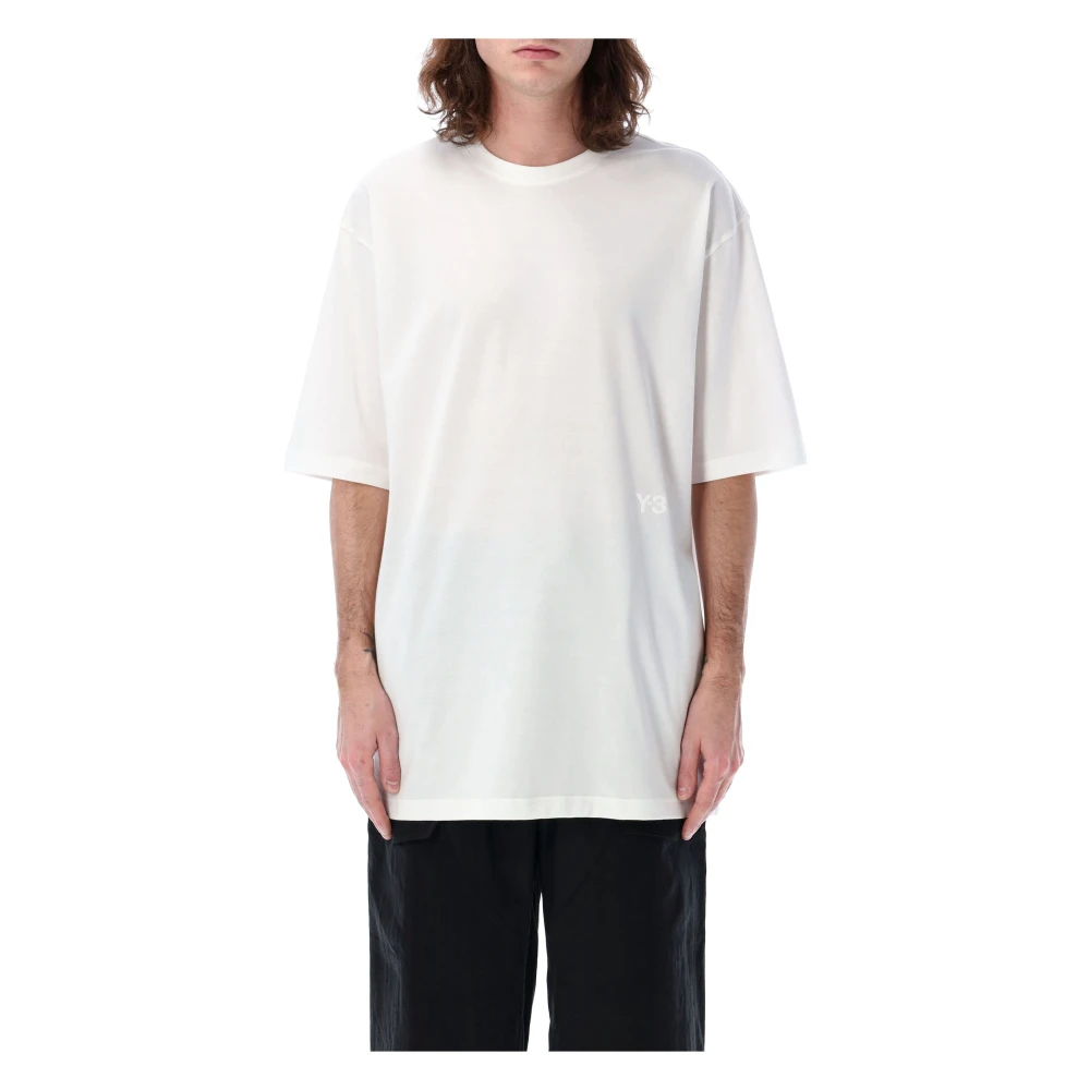 Y-3 Klassieke Oversized T-shirt White Heren