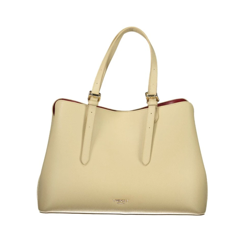 Twinset Donna Beige - Tote Bag - Bags - One Size