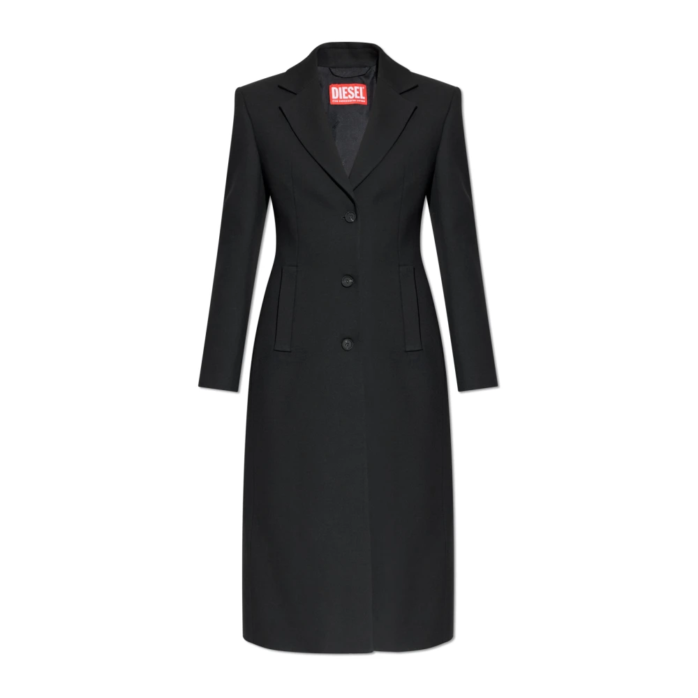 Diesel - Abrigo G-Allan - Coats - Mujer - Negro - S