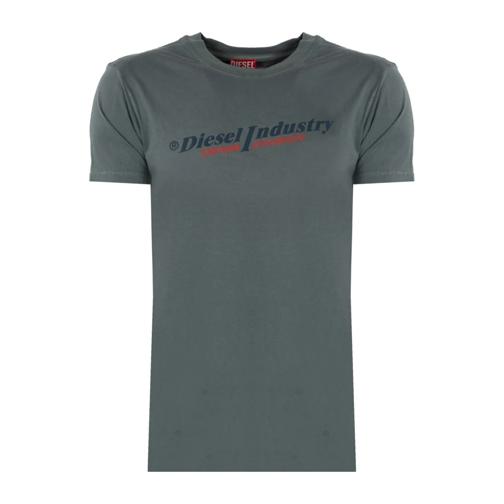 Diesel - Tops > T-Shirts - Gray - Diesel - Modalova