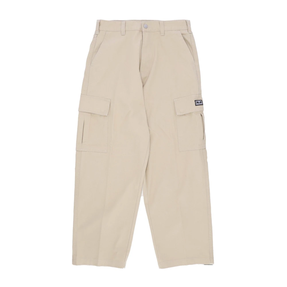 Trousers > Straight Trousers - - Obey - Modalova
