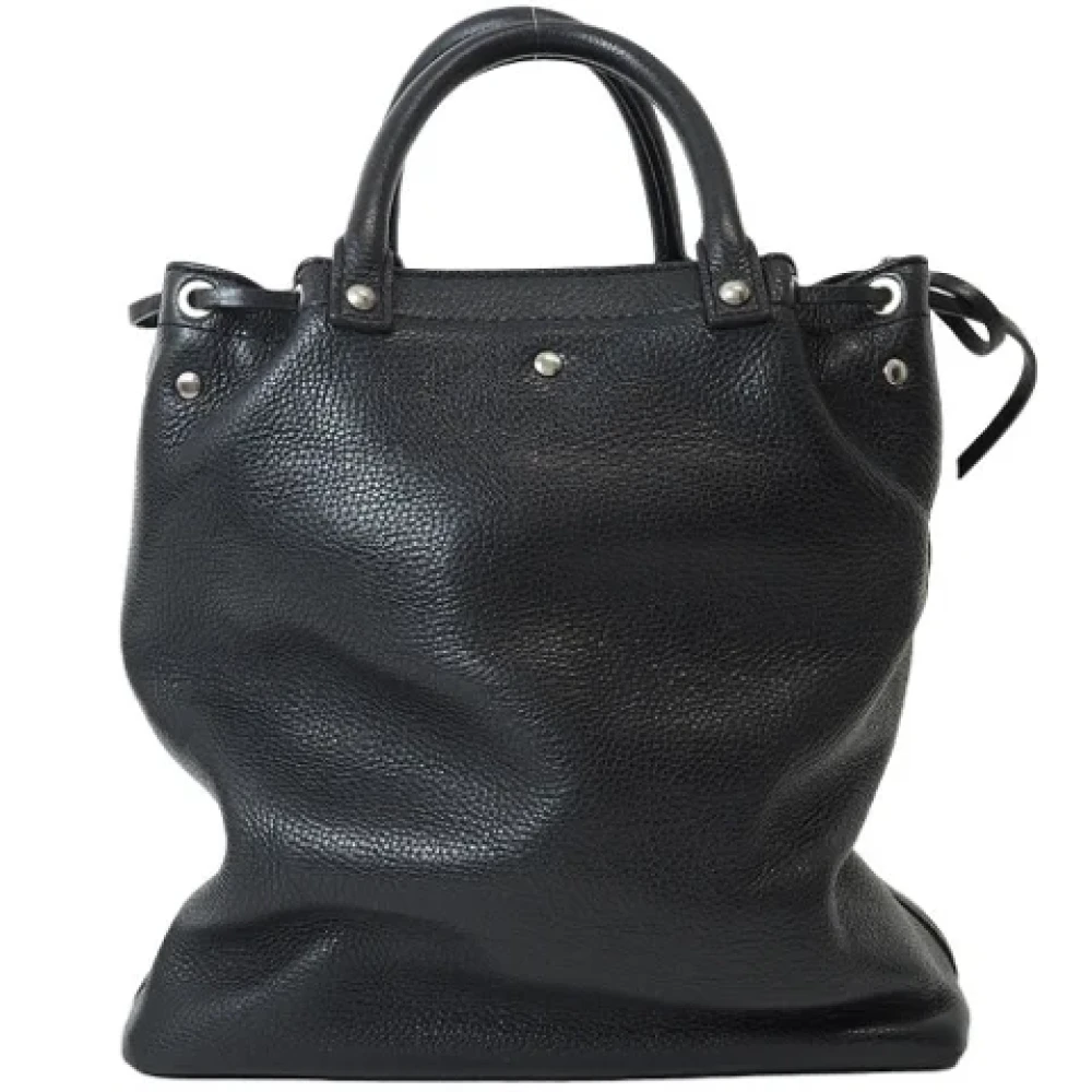 Louis Vuitton Vintage Pre-owned Leather totes Black Dames