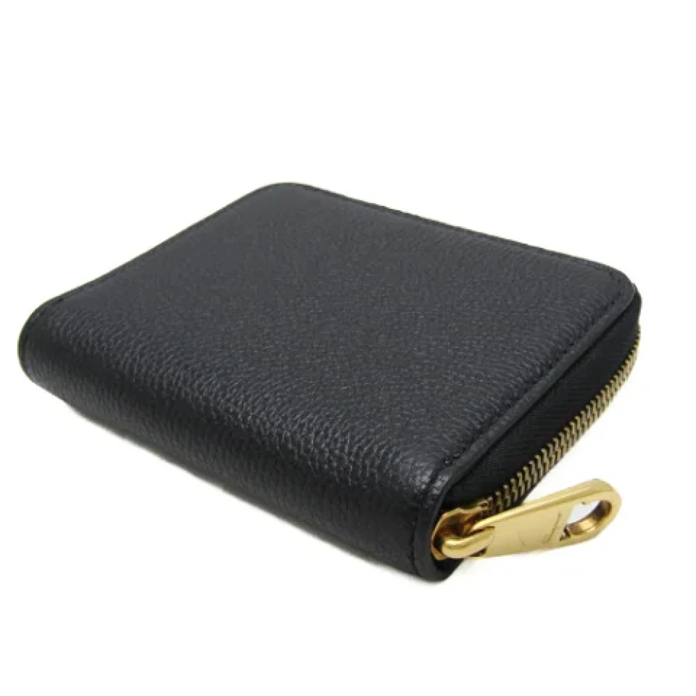 Salvatore Ferragamo Pre-owned Leather wallets Black Dames
