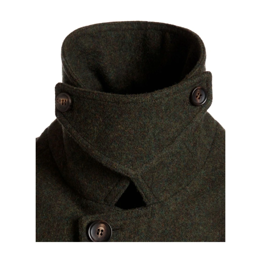 Bally Stijlvolle Single-Breasted Jassen Green Heren