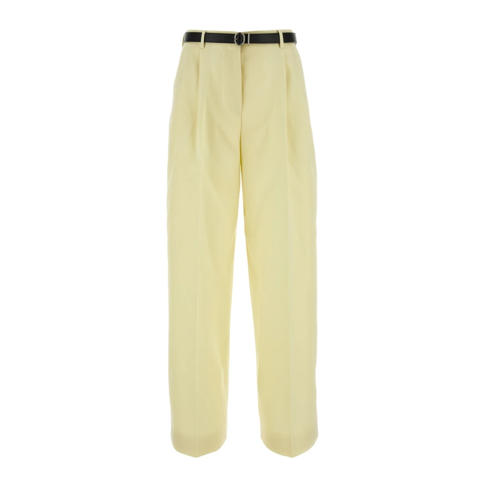 Jil Sander Stiliga Byxor Yellow, Dam