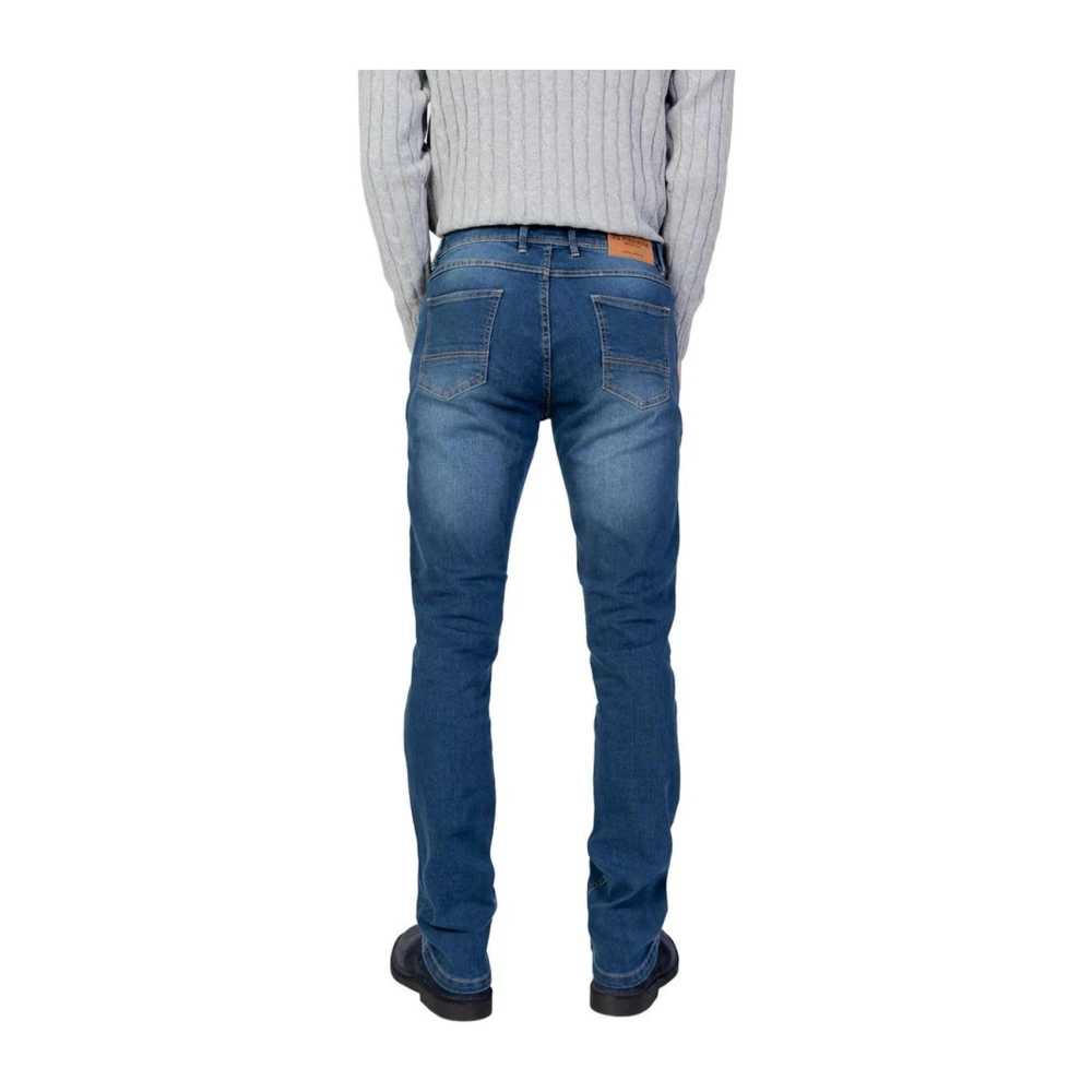 U.s. Polo Assn. Blauwe Katoenmix Jeans & Broek Blue Heren