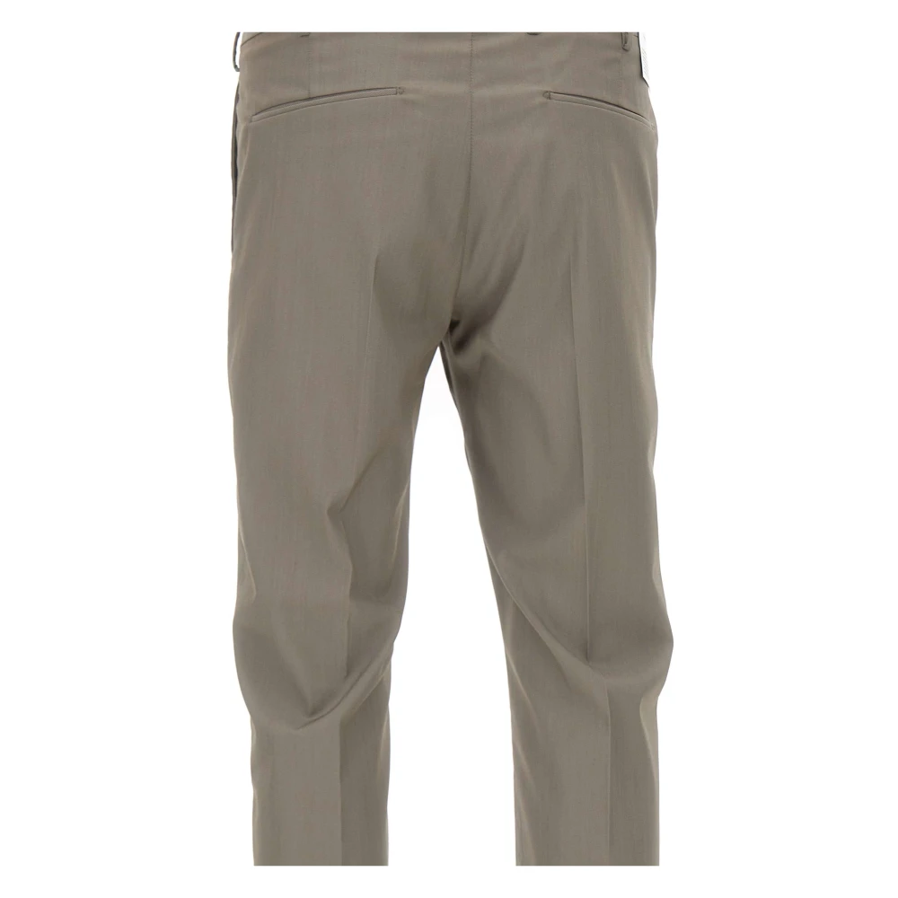 PT Torino Slim Fit Grijze Broek Edge Collection Gray Heren