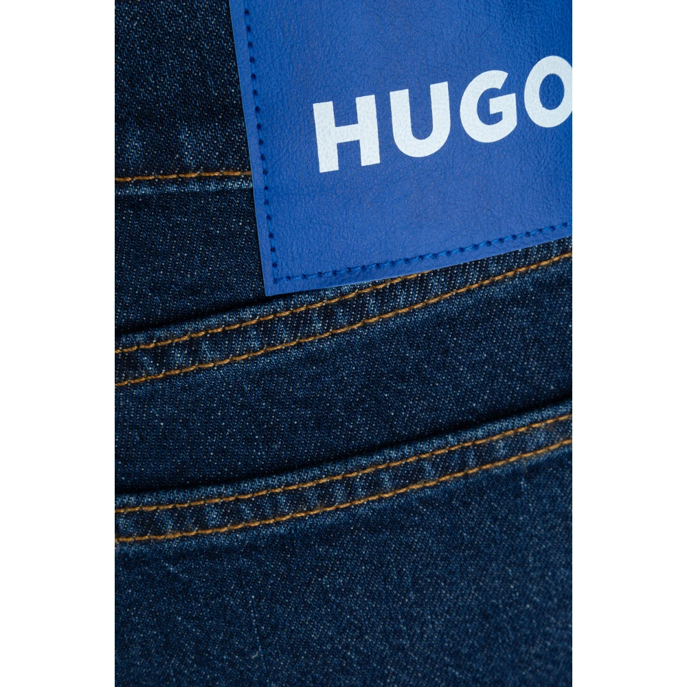 Hugo Boss Klassieke Denim Jeans voor dagelijks gebruik Blue Heren