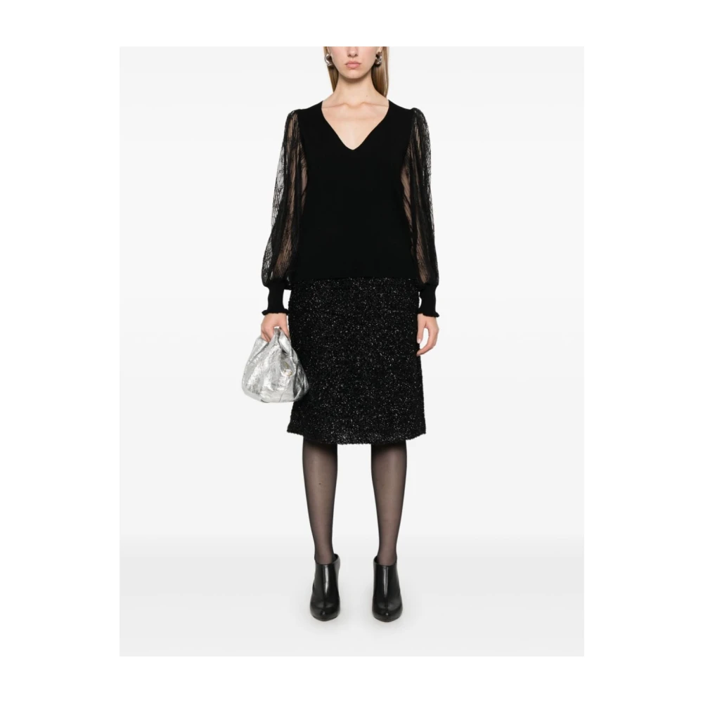 Twinset Zwart Sweater Set Black Dames