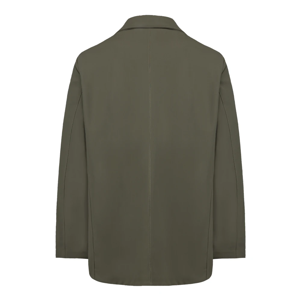 People of Shibuya Waterdichte Parka met Geïsoleerde Kraag Green Heren