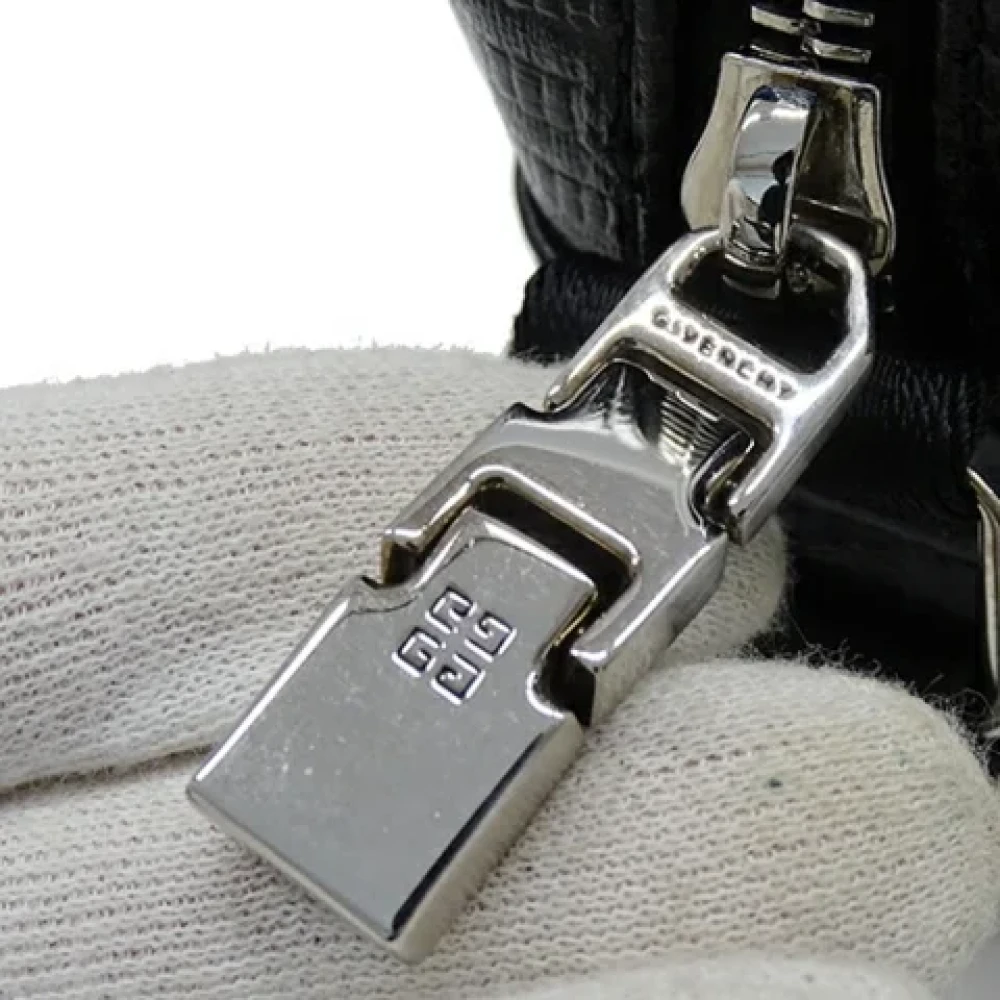 Givenchy Pre-owned Cotton shoulder-bags Black Heren