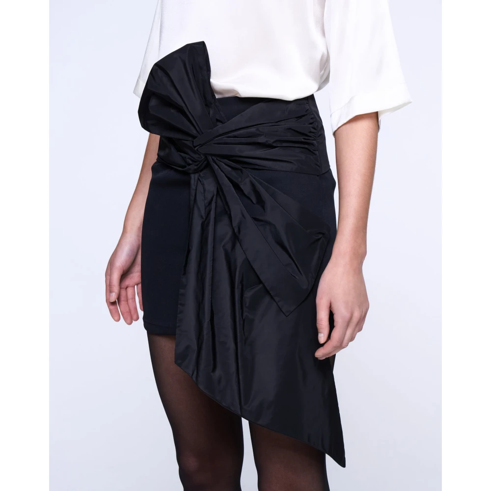 Silvian Heach Minirok met strik Black Dames