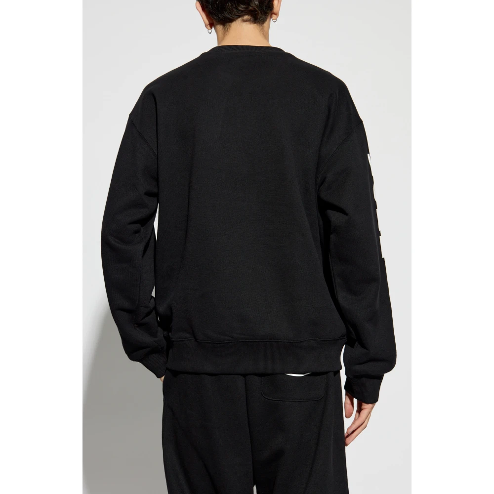 Carhartt WIP Sweatshirt met bedrukt logo Black Heren