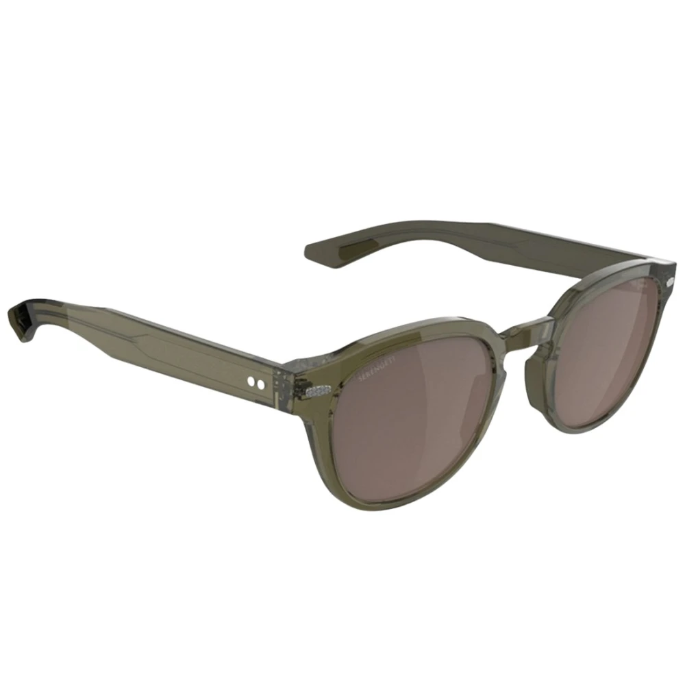 Serengeti Unisex Green Sunglasses, 52 Mm, Cambria Large Sunglasses