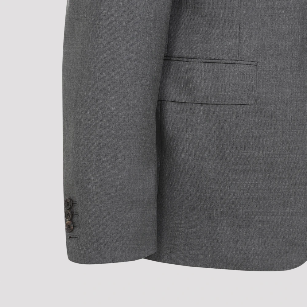 Thom Browne Klassieke Grijze Sportjas Gray Heren