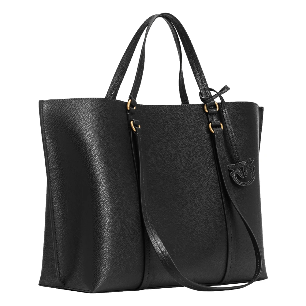 pinko Stijlvolle Zwarte Tassen Black Dames