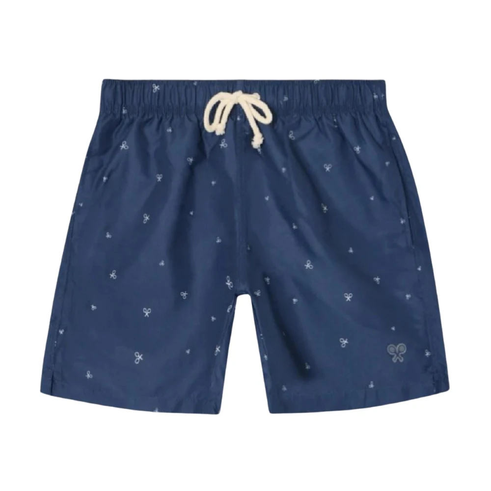 Silbon Blue Miniraquetas Swim Shorts - Male - Beachwear - L - Swimwear