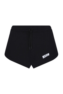 enfants-noirs-shorts-a-logo-imprime