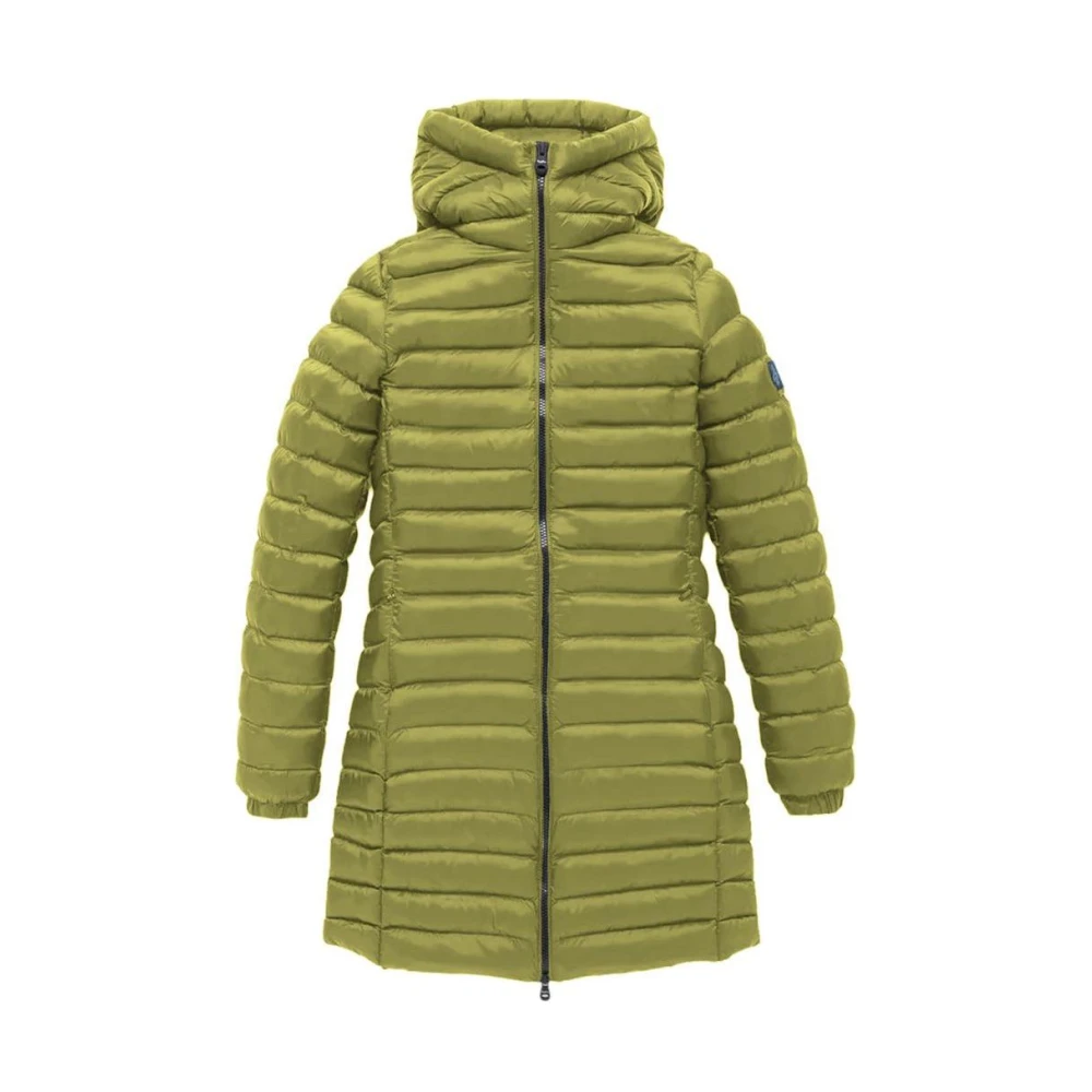 RefrigiWear Tijdloze Elegante Jas Green Dames