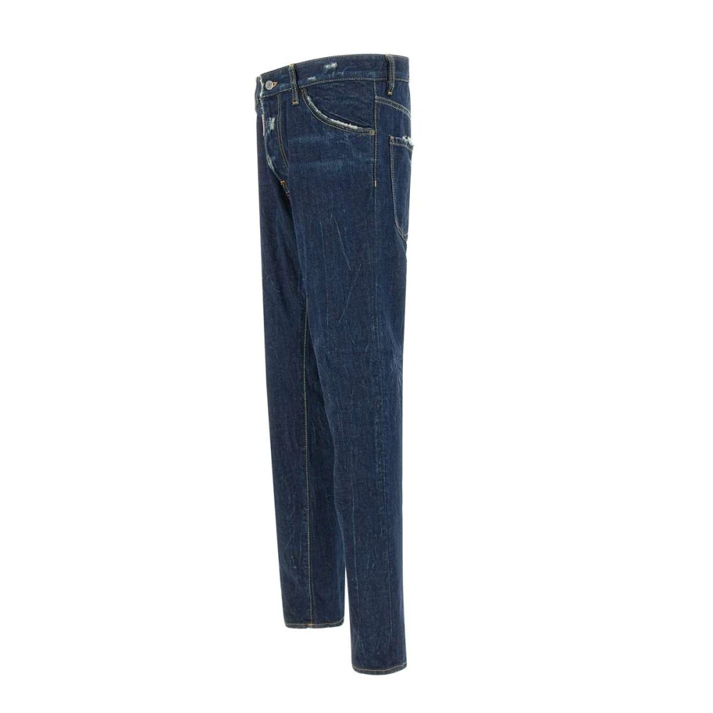 Dsquared2 Stijlvolle Denim Jeans Blue Heren