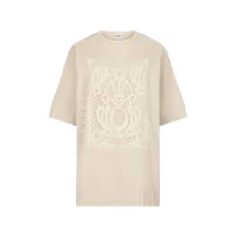 Dondup - Tops > T-Shirts - Beige - Dondup - Modalova