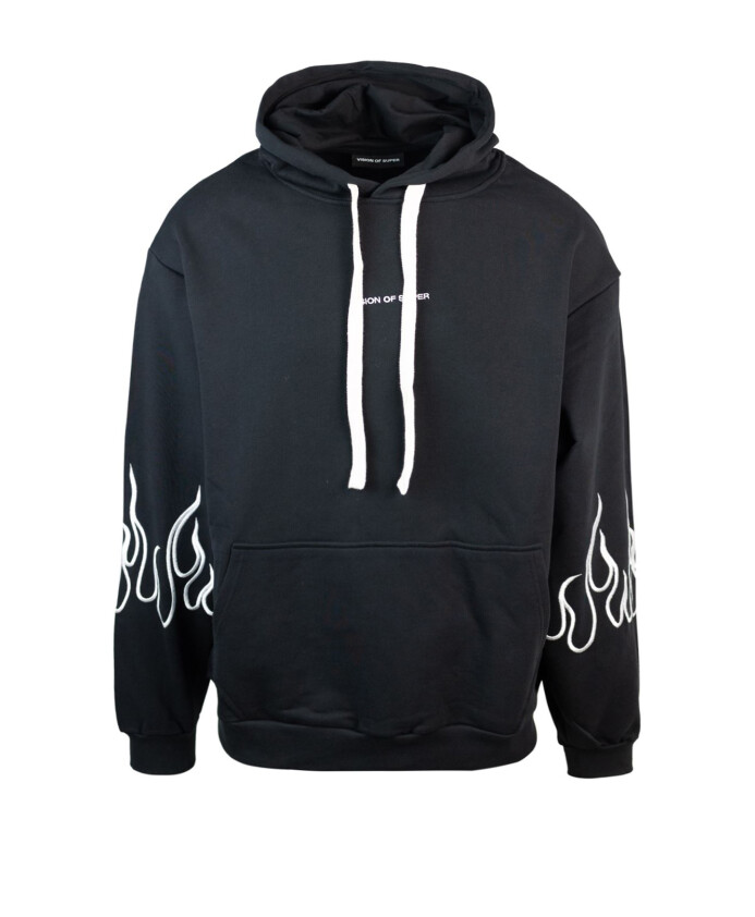 sweat-noir-avec-capuche-et-flammes