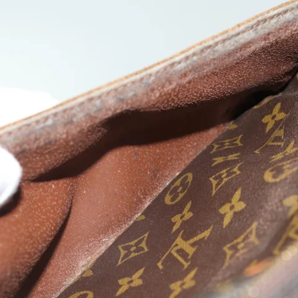 Louis Vuitton Vintage Pre-owned Canvas clutches Brown Dames