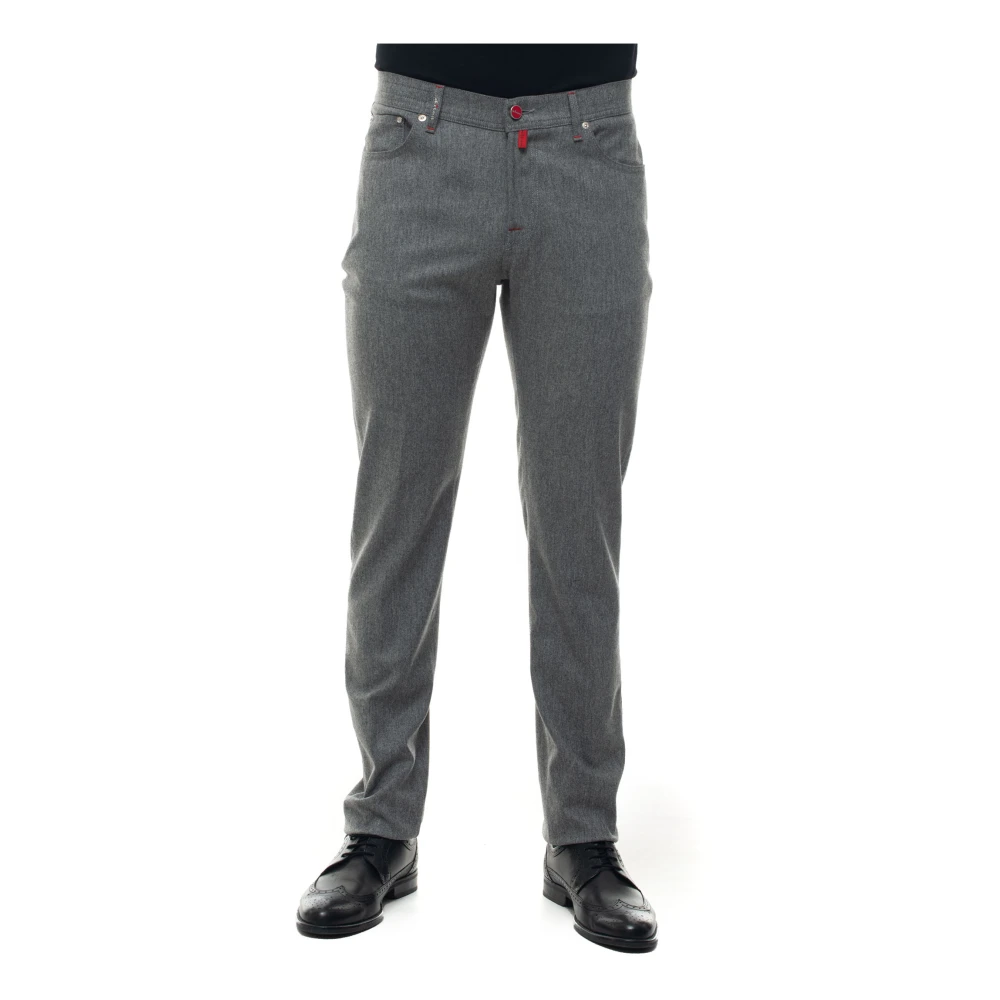 Trousers > Slim-fit Trousers - - Kiton - Modalova
