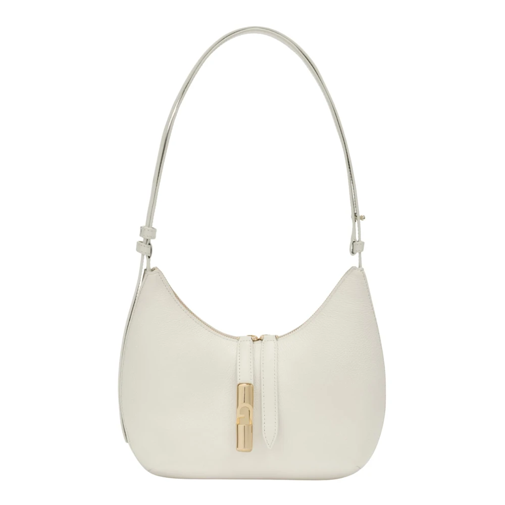 Furla Women's Beige Goccia Shoulder Bag S