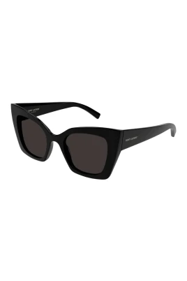Bold Svarta Cat Eye Solglasögon