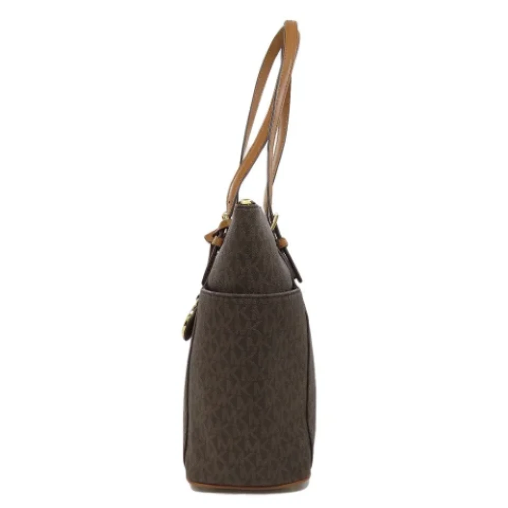 Michael Kors Pre-owned Fabric shoulder-bags Brown Dames