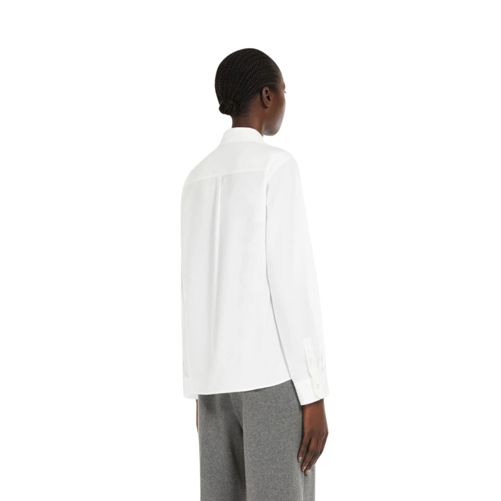 Max Mara Stijlvolle Shirt voor Vrouwen White Dames