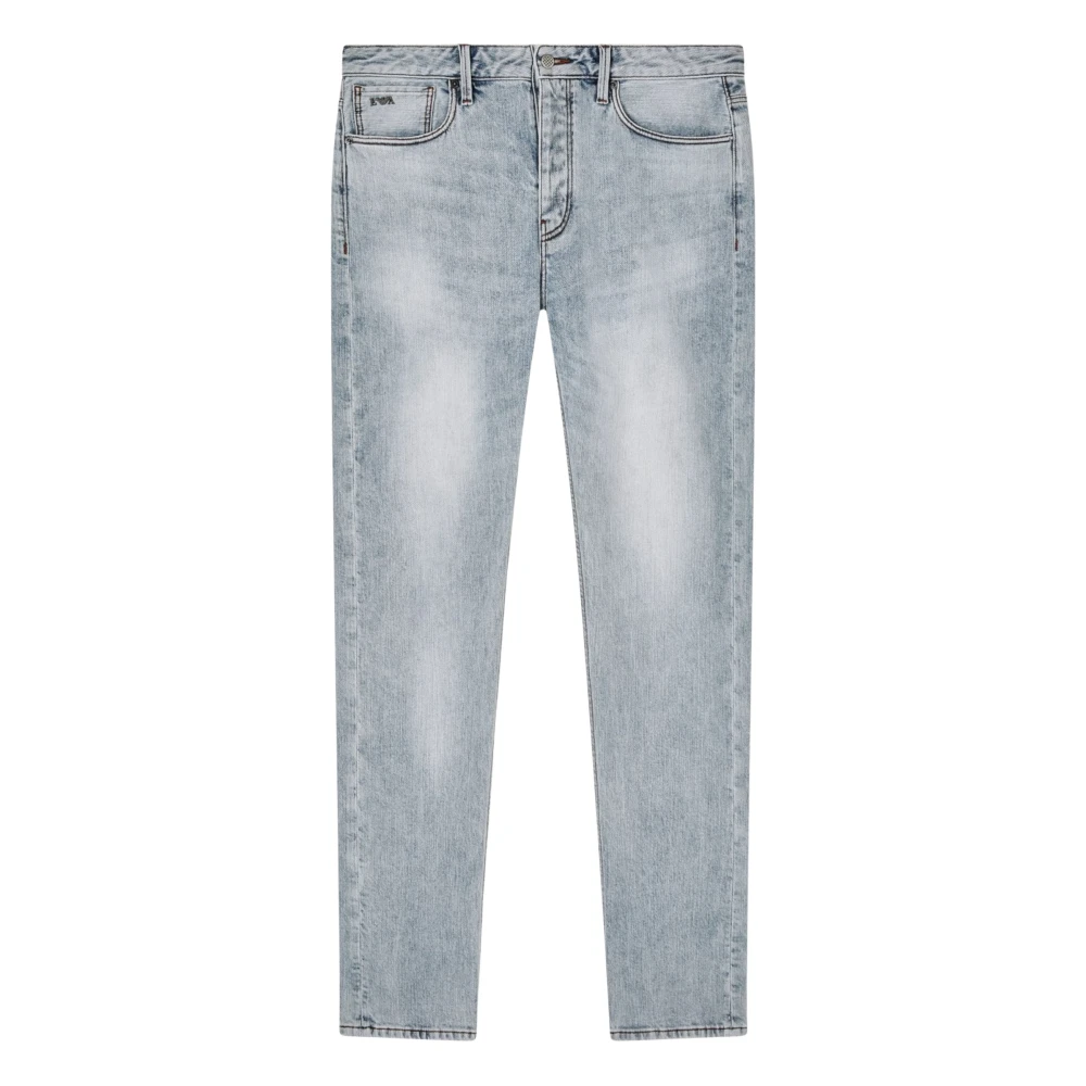 Emporio Armani Men's Blue Slim Fit Jeans - Slim Fit Jeans - W36 - Jeans