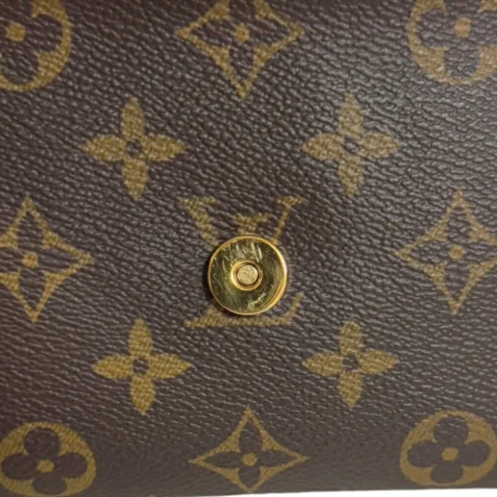 Louis Vuitton Vintage Pre-owned Canvas shoulder-bags Brown Dames