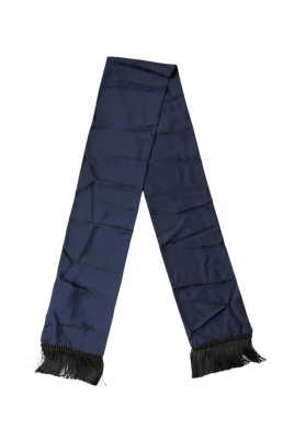 Silk Fringes Neck Foulard Scarf