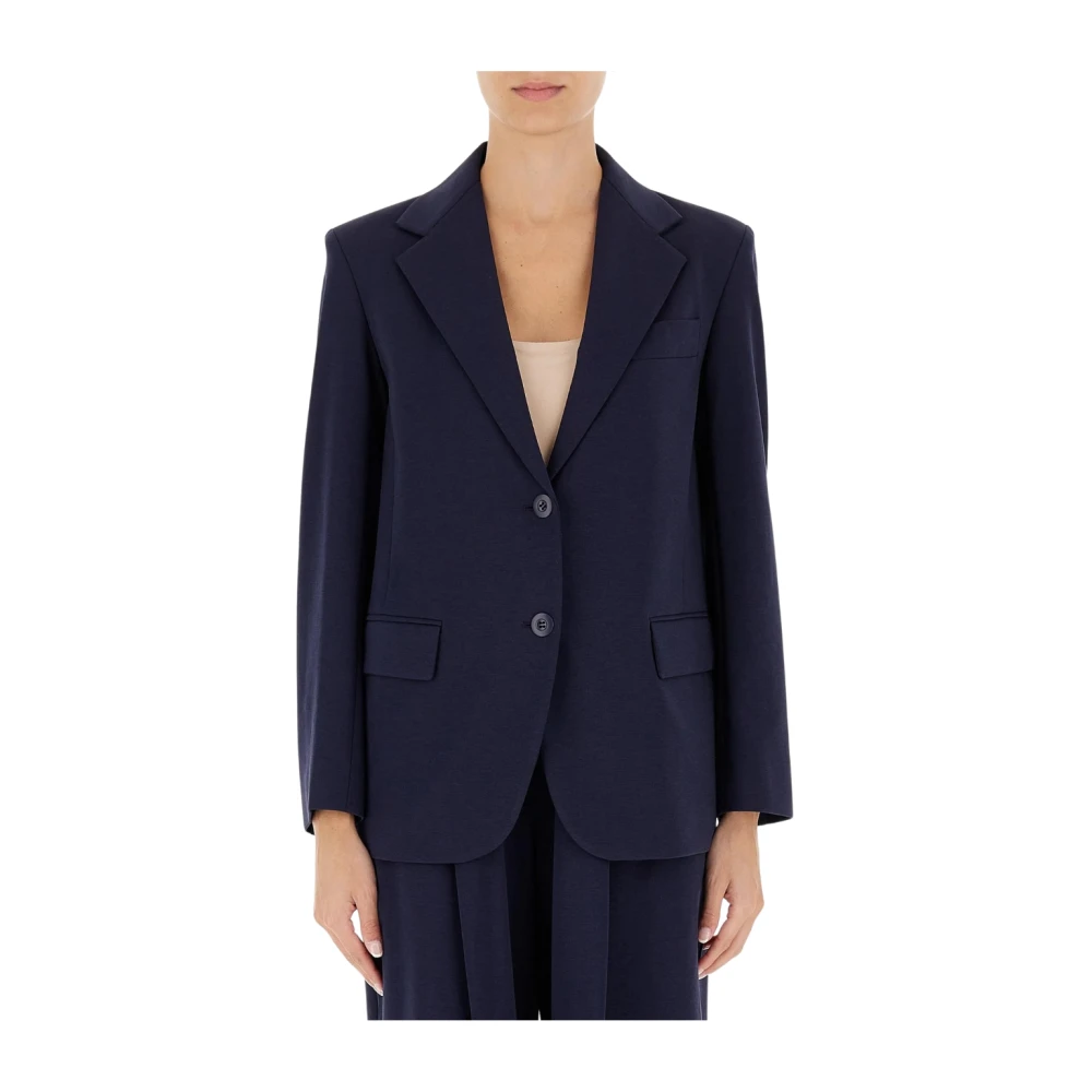 Max Mara Erik Jas Blue Dames