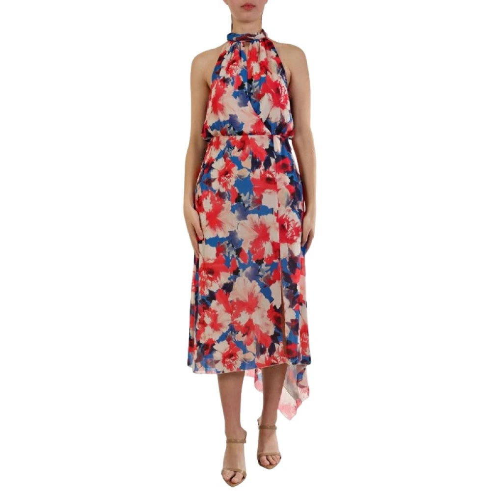 Patrizia Pepe Vrouw Multicolor Midi Jurk