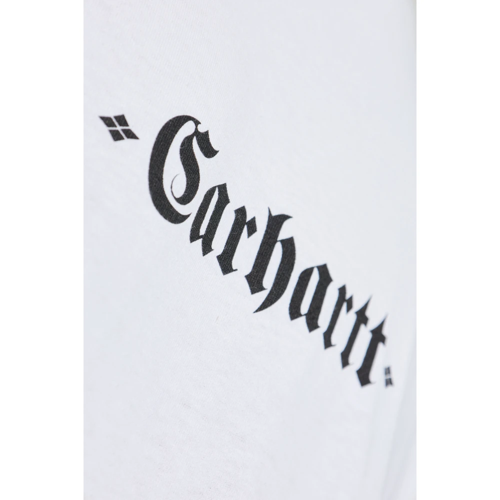 Carhartt WIP T-shirt met logo White Heren