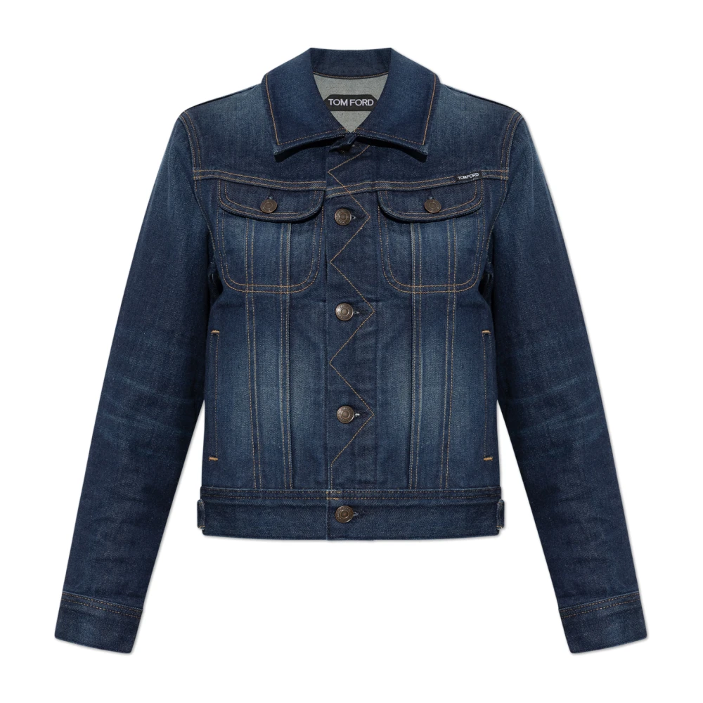 Tom Ford Women's Blue Denim Jacket - Denim Jackets - S - Jackets