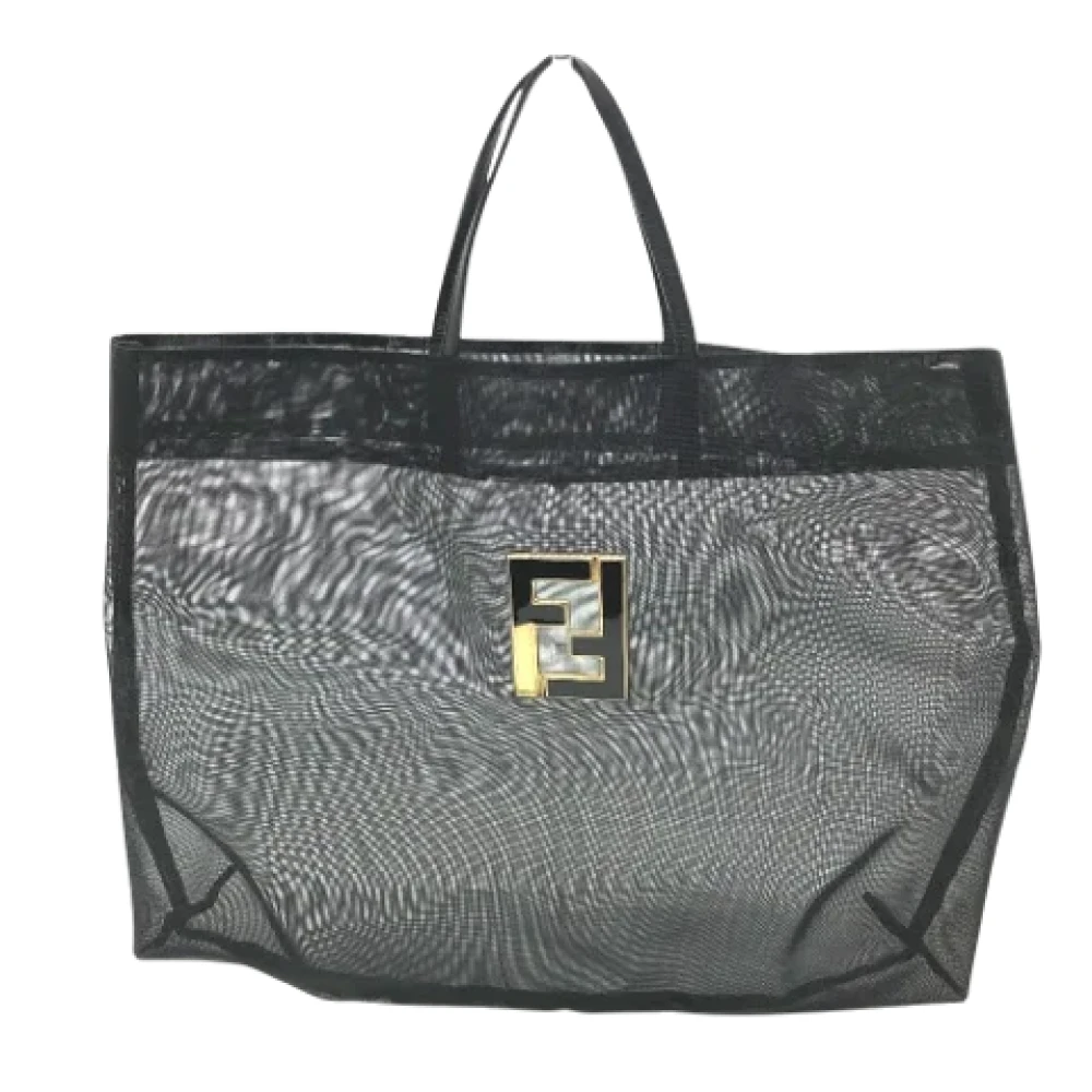 Fendi Vintage Pre-owned Nylon fendi-bags Black Dames