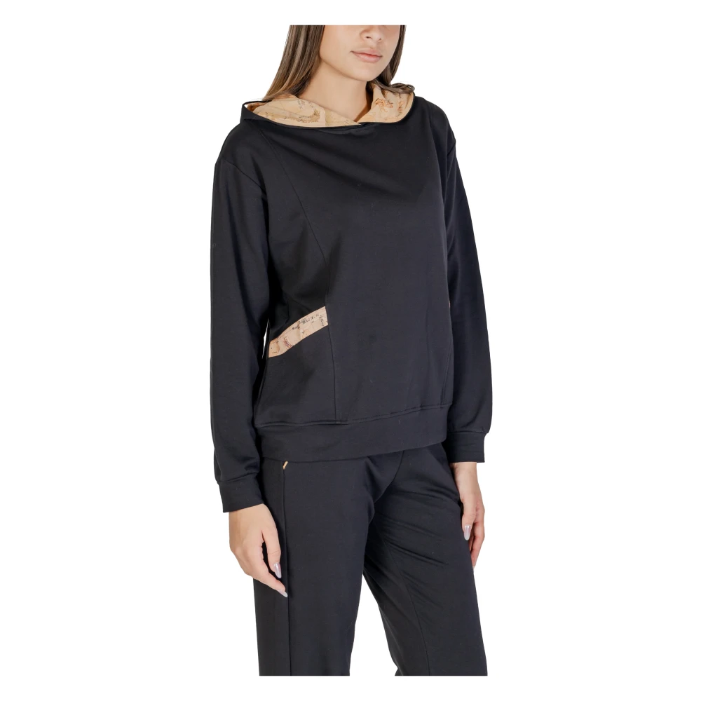Alviero Martini 1a Classe Dames Sweatshirt Herfst Winter Collectie Black Dames