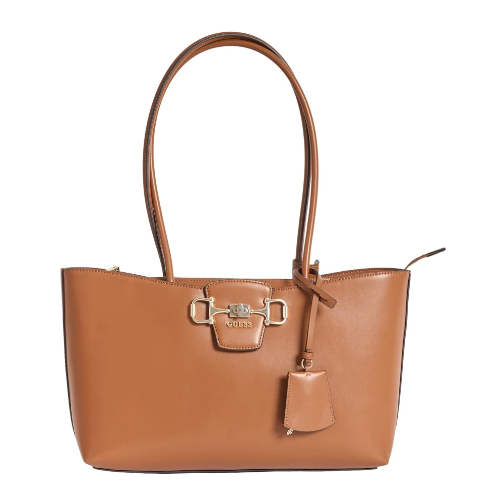Guess Donna Rosso - Janie Logo Shopper - Bags - One Size