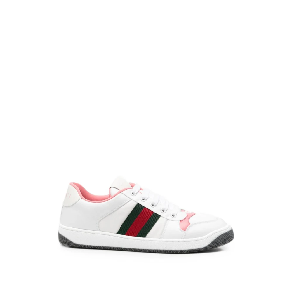Gucci Screener Sneakers Dames Schoenen Wit