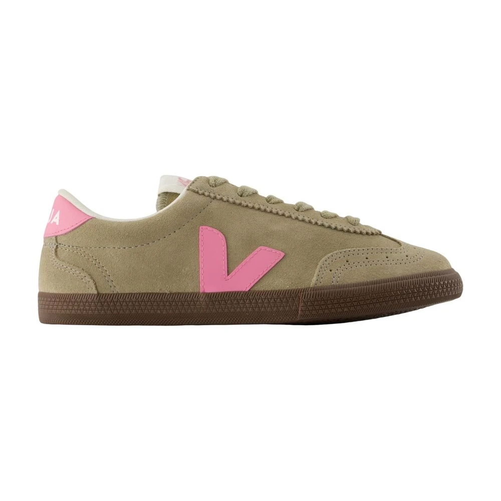 Veja Women's Beige Sneakers, 3 Uk, Volley Trainers