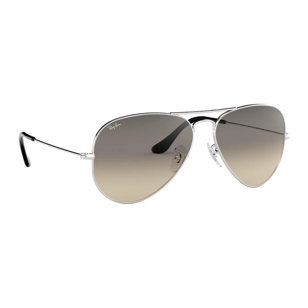 Ray-Ban , Sunglasses, Male, Gray, 58 Mm, Aviator Sunglasses Metal Crystal Style - Image 6