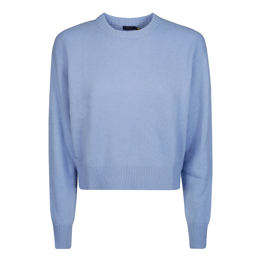 Polo Ralph Lauren Stijlvolle ronde hals shirt Blue Dames