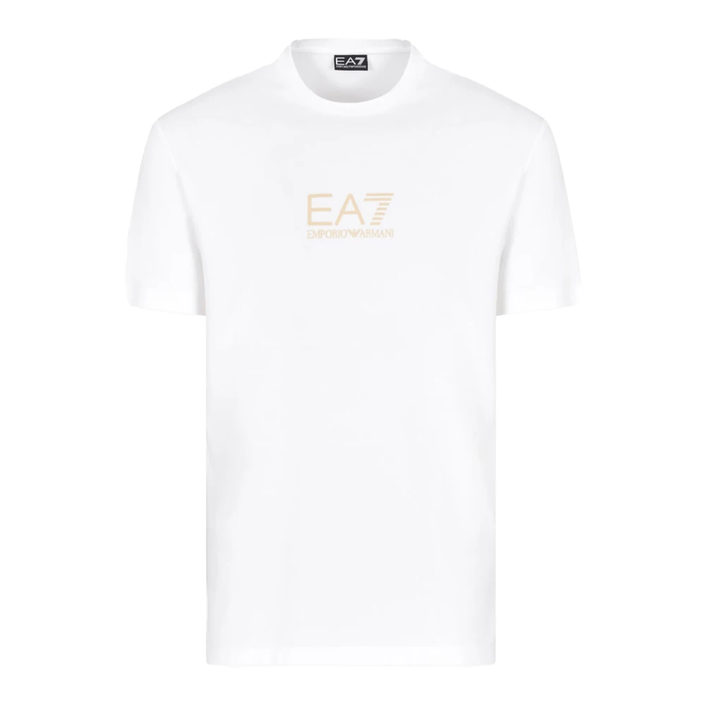 Emporio Armani Ea7 Men's White Short Sleeve T-Shirt